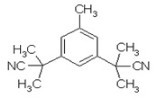 2,2-(5-methyl-1,3-phenylene)-bis-(2-methyl-propionitrile)
