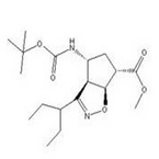 (3aR,4R,6S,6aS)-methyl 4-(tert-butoxycarbonyl)-3-(pentan-3-yl)-4,5,6,6a-tetrahydro-3aH-cyclopenta[d]