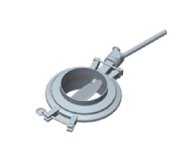 FDF standard butterfly valve