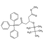 Methyl (3R)-3-(tert-butyldimethylsilyloxy)-5-oxo-6-triphenylphosphoranylidenehexanoate