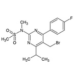 5-(Bromomethyl)-4-(4-fluorophenyl)-6-isopropyl-2-[methyl(methylsulfonyl)amino]pyrimidine