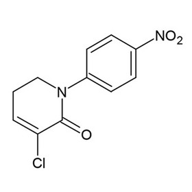 3-Chloro-5,6-dihydro-1-(4-nitrophenyl)-2(1H)-pyridinone