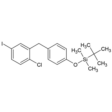 (4-(5-Iodo-2-chlorobenzyl)phenoxy)(tert-butyl)dimethylsilane