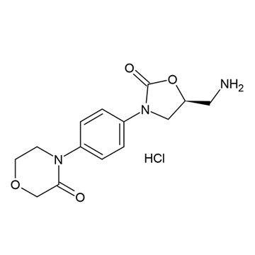 (S)-4-(4-(5-(Aminomethyl)-2-oxooxazolidin-3-yl)phenyl)morpholin-3-one.HCl