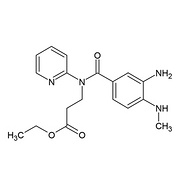 3-[(3-AMINO-4-METHYLAMINO-BENZOYL)-PYRIDIN-2-YL-AMINO]-PROPIONIC ACID ETHYL ESTER