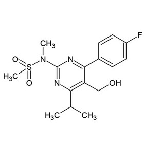 4-(4-Fluorophenyl)-6-isopropyl-2-[(N-methyl-n-methylsulfonyl)amino]pyrimidine-5-yl-methanol