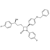 2-AZETIDINONE, 1-(4-FLUOROPHENYL)-3-[(3S)-3-(4-FLUOROPHENYL)-3-HYDROXYPROPYL]-4-[4-(PHENYLMETHOXY)PH