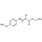 2-chloro-2-[2-(4-methoxyphenyl)hydrazinylidene], ethyl ester