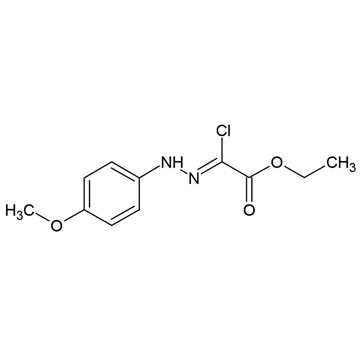 2-chloro-2-[2-(4-methoxyphenyl)hydrazinylidene], ethyl ester