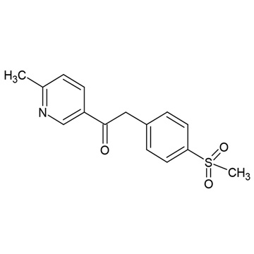 2-(4-MESYLPHENYL)-1-(6-METHYLPYRIDIN-3-YL)- ETHAN-1-ONE