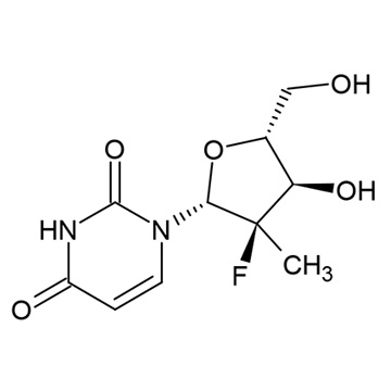 2'-deoxy-2'-fluoro-2'-C-methyluridine