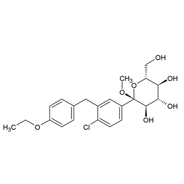 (2S,3R,4S,5S,6R)-2-(4-chloro-3-(4-ethoxybenzyl)phenyl)-6-(hydroxyMethyl)-2-Methoxytetrahydro-2H-pyra