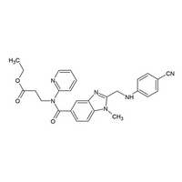 3-[[[2-[[(4-Cyanophenyl)amino]methyl]-1-methyl-1H-benzimidazol-5-yl]carbonyl]pyridin-2-ylamino]propi