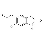 5-Chloroethyl-6-chloro-1,3-dihydro-2H-indole-2-one