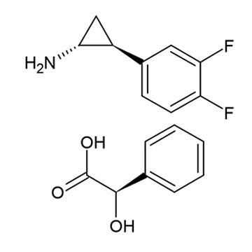 (1R,2R)-2-(3,4-difluorophenyl)cyclopropanamine(S)-(carboxylato(phenyl)methyl)holmium