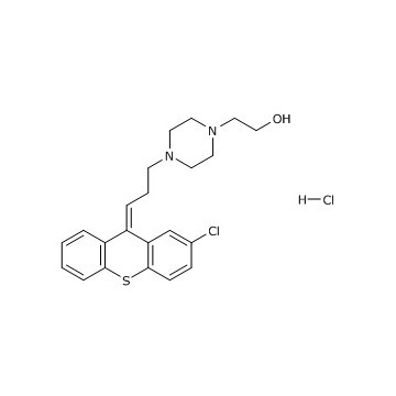 2-[4-[(3Z)-3-(2-Chloro-thioxanthen-9-ylidene)-propyl]piperazin-1-yl]-ethanol HCl