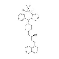 (2R)-1-{4-[(1aR,6R,10bS)-1,1-Difluoro-1,1a,6,10b-tetrahydro-dibenzo[a,e]cyclopropa[c]cyclohepten-6-y