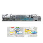 DPH-ZHJ400D ?High Speed ALU PVC Blister Packing and Automatic Cartoning Production Line