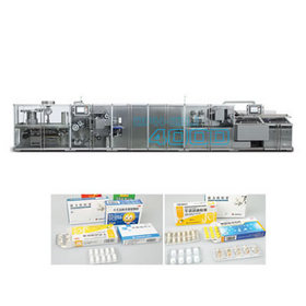 DPH-ZHJ400D ?High Speed ALU PVC Blister Packing and Automatic Cartoning Production Line