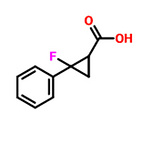 2-fluoro-2-phenylcyclopropanecarboxylic acid