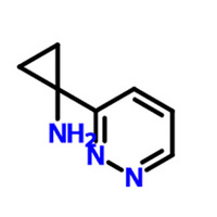 1-(pyridazin-3-yl)cyclopropanamine