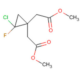 diethyl 2,2'-(2-chloro-2-fluorocyclopropane-1,1-diyl)diacetate