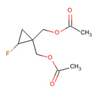 (2-fluorocyclopropane-1,1-diyl)bis(methylene) diacetate