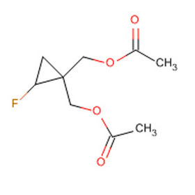 (2-fluorocyclopropane-1,1-diyl)bis(methylene) diacetate