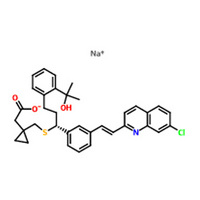 sodium (R,S)-2-(1-(((1-(3-(2-(7-chloroquinolin-2-yl)vinyl)phenyl)-3-(2-(2-hydroxypropan-2-yl)phenyl)