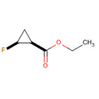 (cis)-ethyl 2-fluorocyclopropanecarboxylate