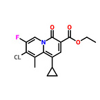 ethyl 8-chloro-1-cyclopropyl-7-fluoro-9-methyl-4-oxo-4H-quinolizine-3-carboxylate