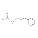 2-((benzyloxy)methyl)cyclopropanecarboxylic acid