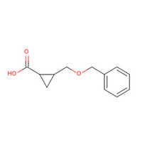 2-((benzyloxy)methyl)cyclopropanecarboxylic acid