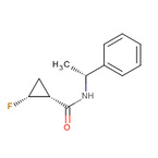 cis-2-fluorocyclopropyl)-N-((R)-1-phenylethyl)acetamide