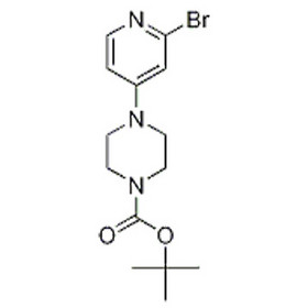 2-Bromo-4-(N-boc-piperazin-1-yl)pyridine