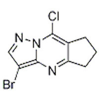 5H-Cyclopenta[d]pyrazolo[1,5-a]pyrimidine, 3-bromo-8-chloro-6,7-dihydro-