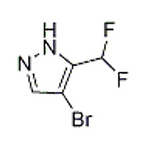 4-bromo-5-(difluoromethyl)-1H-pyrazole