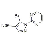 5-Bromo-1-(pyrimidin-2-yl)-1H-pyrazole-4-carbonitrile