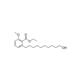 Ethyl 2-(10-hydroxydecyl)-6-methoxybenzoate