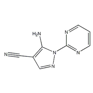 1H-Pyrazole-4-carbonitrile, 5-amino-1-(2-pyrimidinyl)-