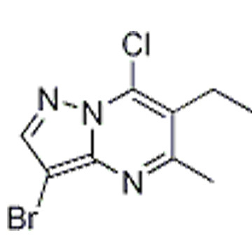 ?3-bromo-7-chloro-6-ethyl-5-methyl-Pyrazolo[1,5-a]pyrimidine,