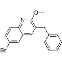 3-benzyl-6-bromo-2-methoxyquinoline