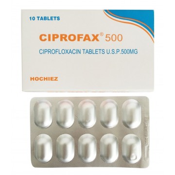 Ciprofloxacin Tablets  500mg