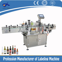 XT-100 Vertical Round Bottle Fixed-point Labeling Machine/double sides