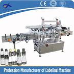 XT-3520 High speed square/flat bottle double sides labeling machine