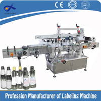 XT-3520 High speed square/flat bottle double sides labeling machine