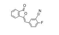 2-fluoro-5-((3-oxoisobenzofuran-1(3H)-ylidene)methyl)benzonitrile