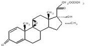 16α-Methyl Epoxide-21-Acetate