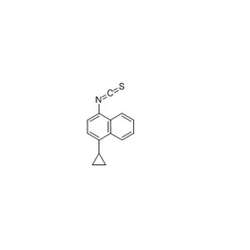 1-Cyclopropyl-4-isothiocyanatonaphthalene