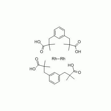 Bis[rhodium(a, a, a', a'-tetramethyl-1,3-benzenedipropionic acid)]